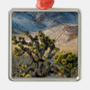 Snow In Death Valley Metal Tree Decoration