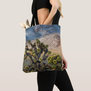Snow In Death Valley Tote Bag
