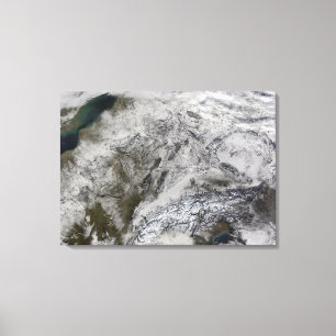 Snow in Europe Canvas Print