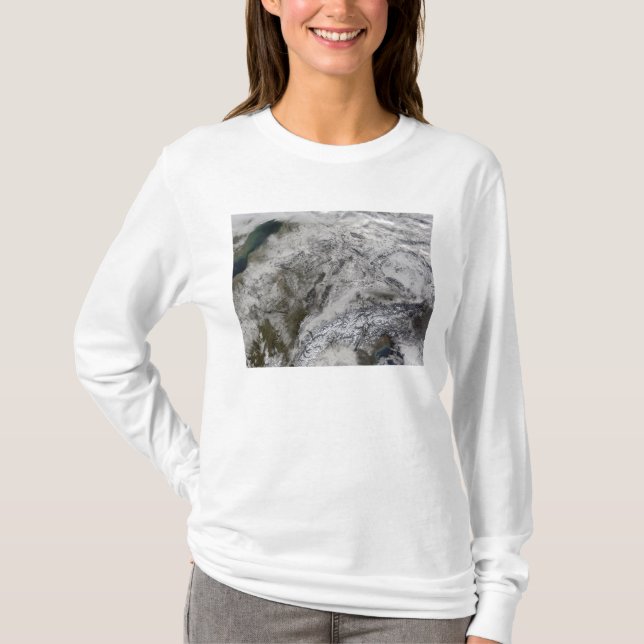 Snow in Europe T-Shirt (Front)