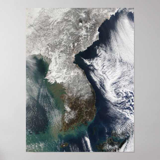 Snow in Korea Poster (Front)