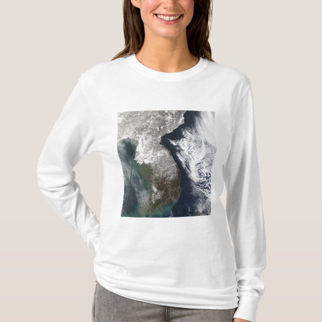Snow in Korea T-Shirt (Front)