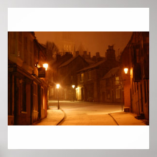 Snow In Lincoln Print