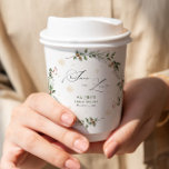 Snow in Love Winter Bridal Shower Paper Cups<br><div class="desc">Snow in Love Winter Bridal Shower Paper Cups. Matching items available.</div>