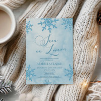 Snow In Love Winter Wonderland Bridal Shower