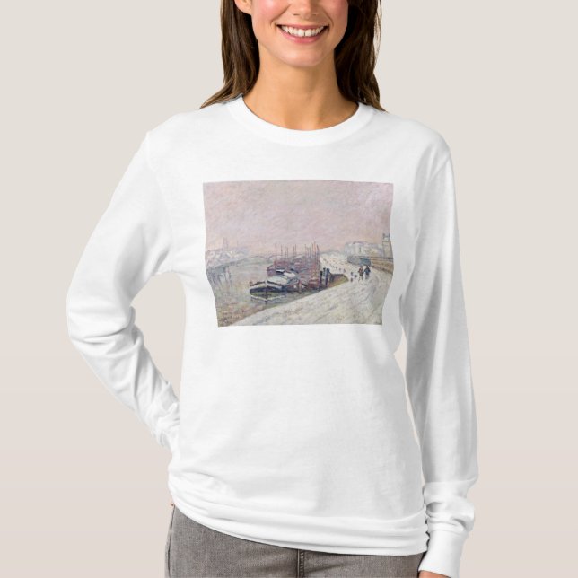 Snow in Rouen T-Shirt (Front)