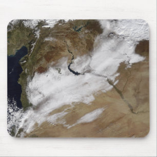 Snow in Syria Mouse Mat