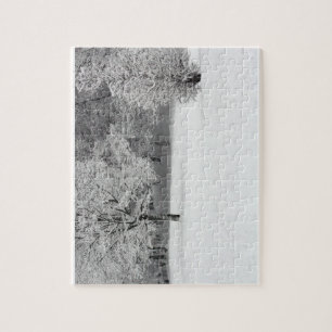 Snow in the Park Jigsaw Puzzle