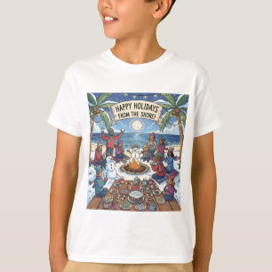 Snow in the Seashore T-Shirt