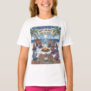 Snow in the Seashore T-Shirt