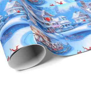 Snow in wonderland, Christmas  Wrapping Paper
