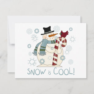 Snow is Cool Holiday Tshirts and Gifts