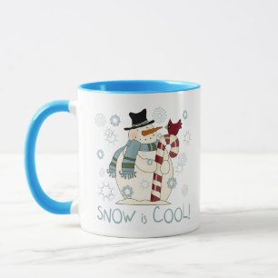 Snow is Cool Holiday Tshirts and Gifts Mug