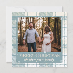 Snow is Glistening Family Christmas Card