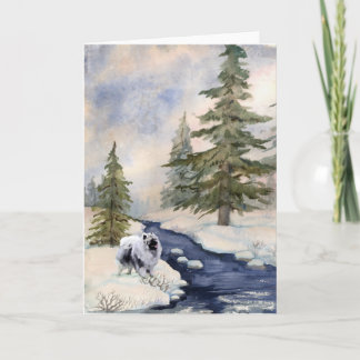 Snow Kees Card