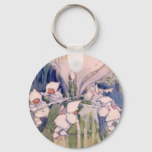 snow key ring