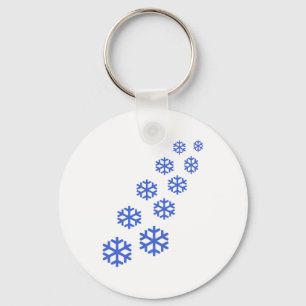 Snow Key Ring