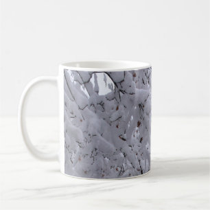 Snow-Laden Trees Coffee Mug