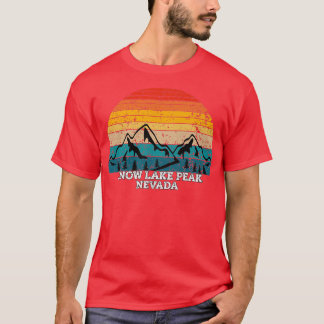 Snow Lake Peak Nevada Mountains  T-Shirt