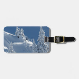 Snow Landscape Luggage Tag