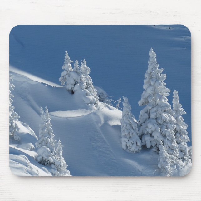 Snow Landscape Mouse Mat (Front)