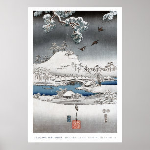 Snow Landscape Poster 2