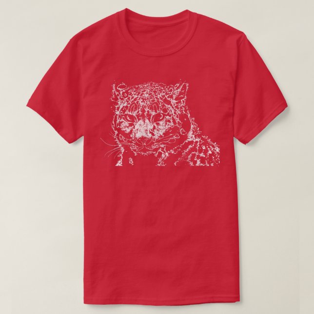 Snow leopard 8 T-Shirt (Design Front)