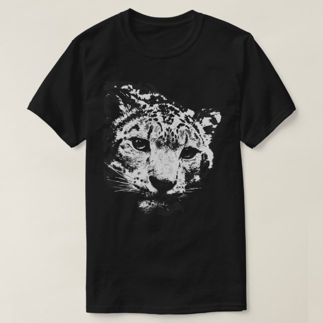 Snow leopard 9 T-Shirt (Design Front)