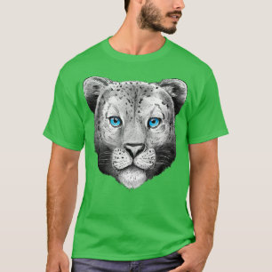 Snow Leopard Big Cat Wildcat Wildlife Animal Felin T-Shirt