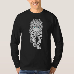 Snow Leopard Big Cat Wildlife T-Shirt