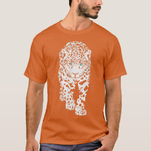 Snow Leopard Big Cat Wildlife T-Shirt