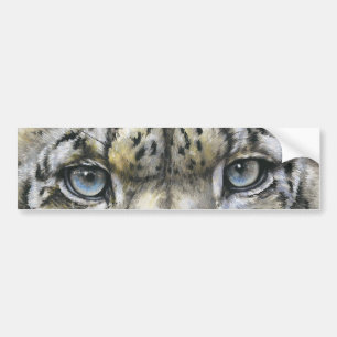 Snow Leopard Bumper Sticker