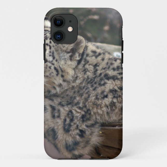 Snow Leopard Case-Mate iPhone Case (Back)