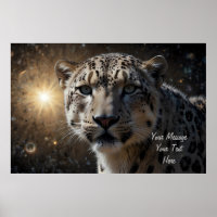 Snow Leopard Celestial Guardian