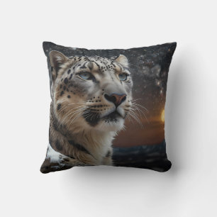 Snow Leopard Cushion