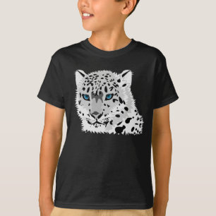 Snow leopard graphic T-Shirt