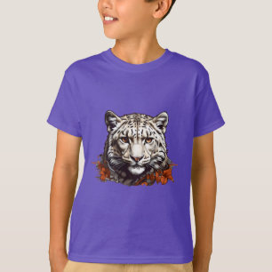 Snow Leopard head T-Shirt