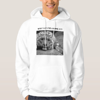 Snow Leopard Hoody - What are YOU looking at?