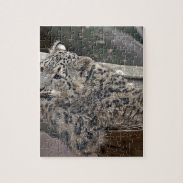 Snow Leopard Jigsaw Puzzle (Vertical)
