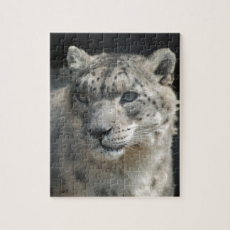 Snow Leopard Jigsaw Puzzle