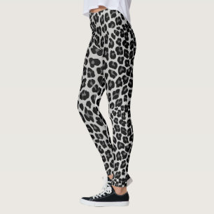 Snow leopard leggings