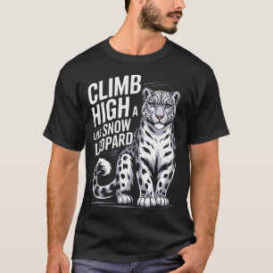 Snow Leopard Lover Wildlife Animal Wild T-Shirt
