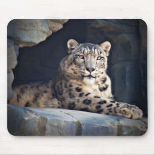 Snow Leopard Mouse Mat