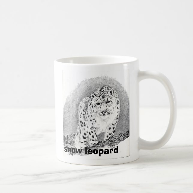 Snow Leopard mug (Right)