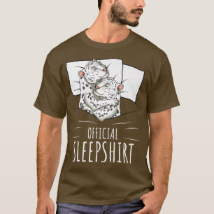 Snow Leopard Official Sleep T-Shirt