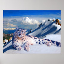Snow Leopard on the Roof of the World Archival