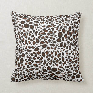 Snow Leopard Pattern Cushion