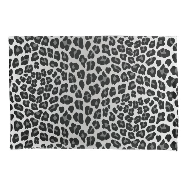 Snow leopard pillowcase (Front-Left)