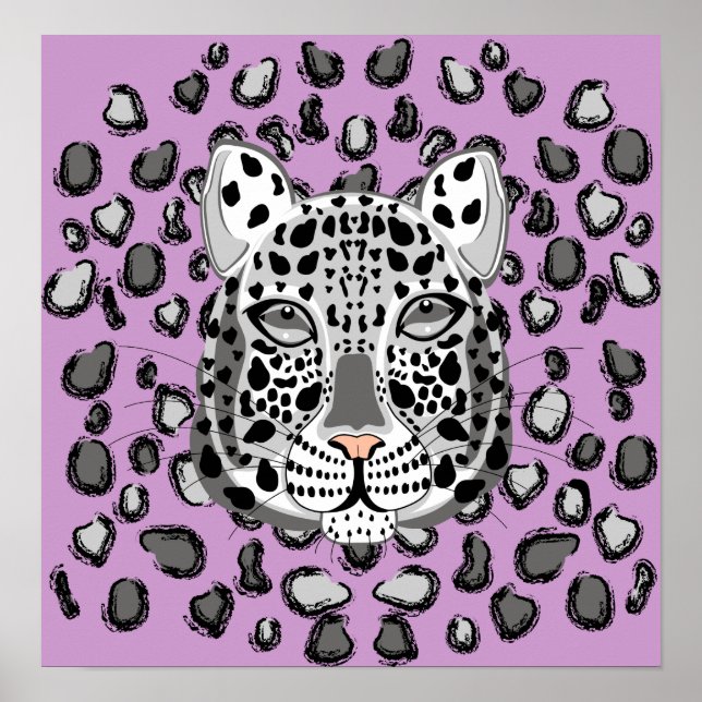 Snow Leopard Poster (Front)