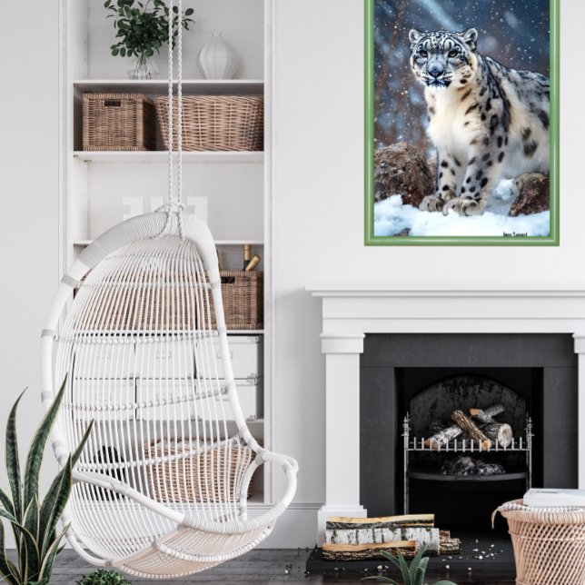 Snow Leopard  Poster (Creator Uploaded)